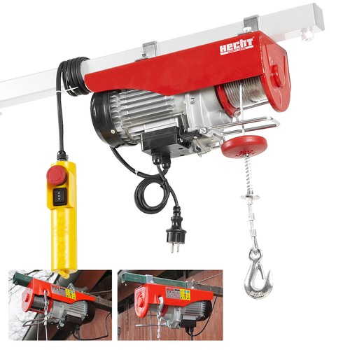 Seilwinde mit lastenhaken 230v - mit,