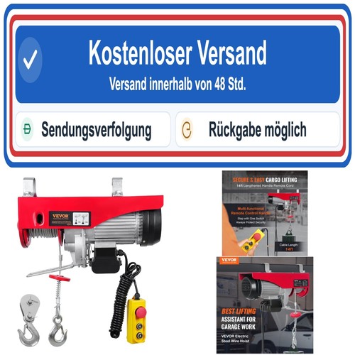 Vevor elektrische seilwinde - vevor,