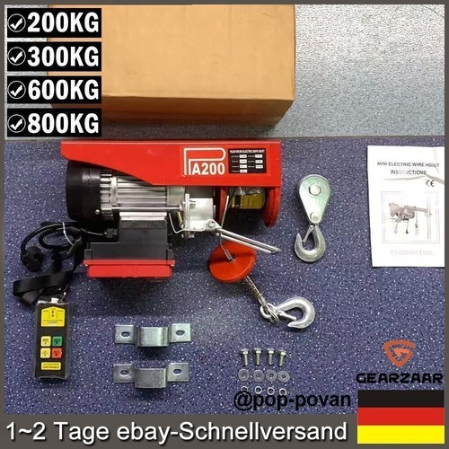 Elektrische seilhebezug - elektrische,