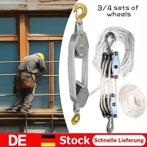 Flaschenzug handseilwinde - flaschenzug,