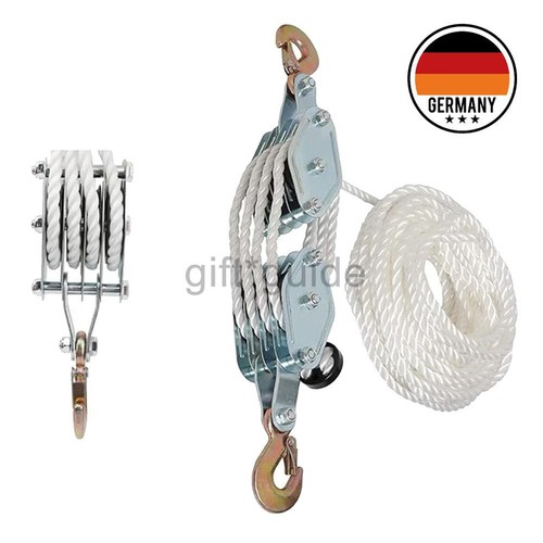 Flaschenzug seilzug hebezug - flaschenzug,